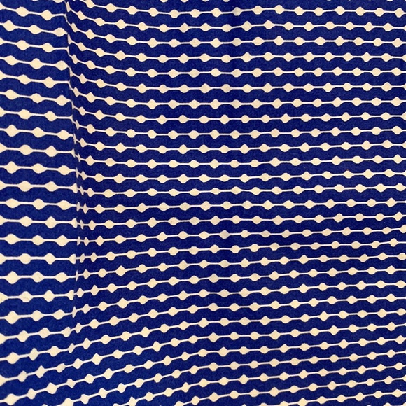 COS cobalt and white blouse - Picture 4 of 5